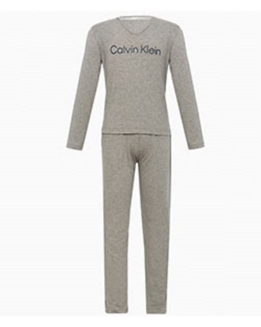 Pijama Calça Manga Longa Calvin Klein