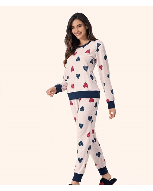 Pijama Calça Manga Longa Lua Encantada